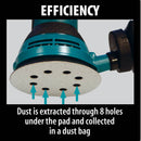 Makita BO5030K-R 5" Random Orbit Sander, with Tool Case (Reconditioned) - ToolSteal.com