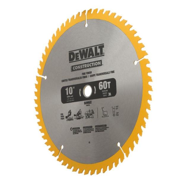 DeWalt DW3106P5 10 in. Construction Saw Blade Assortment 2-Pack New