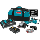 Makita XAG12PT1 18V X2 (36V) Brush/Cordless 7" Cut‑Off/Angle Grinder Kit (New) - ToolSteal.com