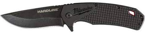 Milwaukee 48-22-1999B 3.5” HARDLINE™ Smooth Blade Pocket Knife New