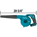 Makita DUB182Z-R 18V LXT® Lithium‑Ion Cordless Blower, (Tool Only) (Reconditioned) - ToolSteal.com