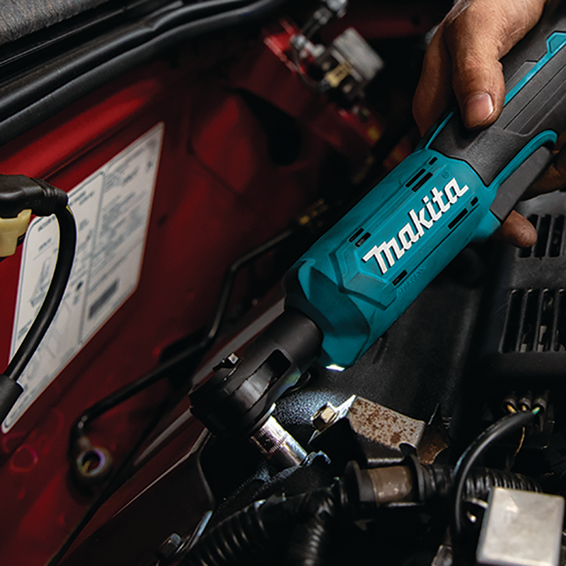 Makita XRW01Z 18V LXT Lithium‑Ion Cordless 3/8 in. / 1/4 in. Sq. Drive Ratchet, Tool Only, New