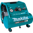 Makita MAC210Q-R Quiet Series 1 HP, 2 Gallon, Oil‑Free, Electric Air Compressor, Reconditioned