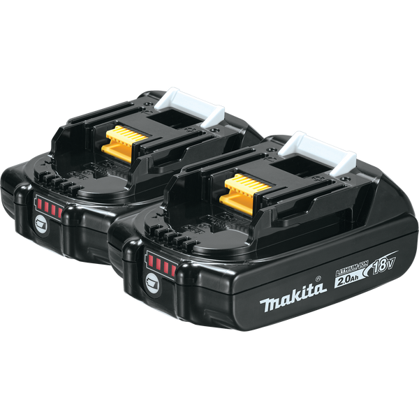 Makita BL1820B-2-R 18V LXT® Lithium‑Ion Compact 2.0A Battery, 2/pk, (Reconditioned) - ToolSteal.com