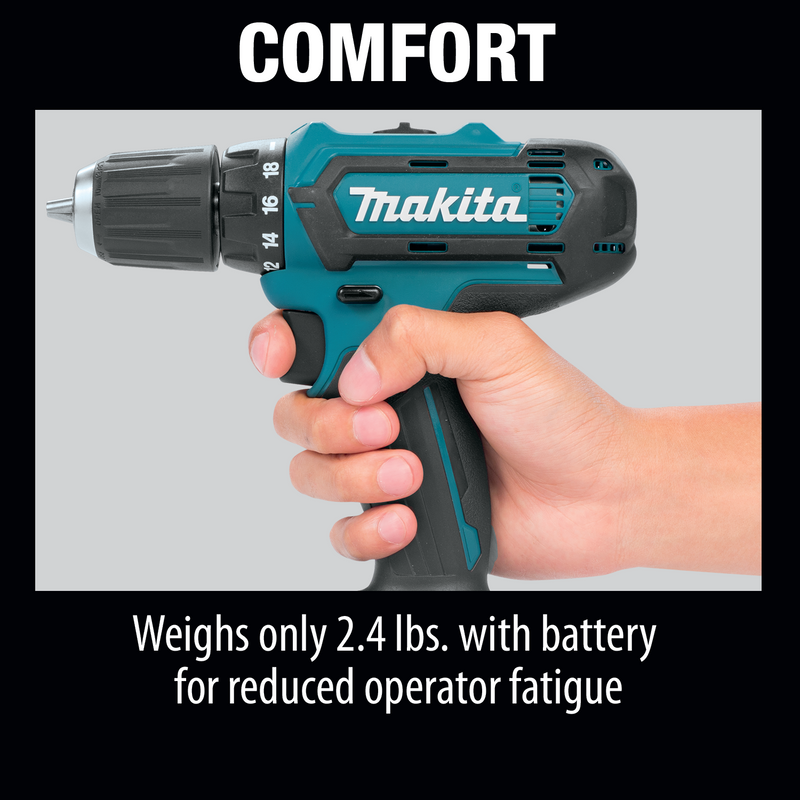 Makita FD05Z 12V max CXT® Lithium‑Ion Cordless 3/8" Driver‑Drill [Open Box], (New) - ToolSteal.com