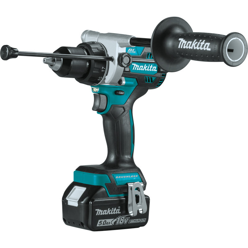 Makita XT288T-R 18V LXT Lithium‑Ion Brushless Cordless 2‑Pc. Combo Kit 5.0Ah, Reconditioned