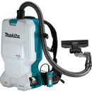 Makita XCV17PG-R 36V 18V X2 LXT Brushless 1.6 Gallon HEPA Filter Backpack Dry Vacuum 6.0Ah, Reconditioned