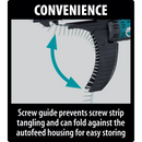 Makita XRF02Z 18V LXT Lithium‑Ion Cordless Autofeed Screwdriver, Tool Only, New