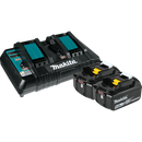 Makita BL1850B2DC2 18V LXT® Lithium‑Ion Battery and Dual Port Charger Starter Pack (5.0Ah) Reconditioned