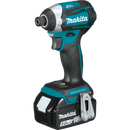Makita XDT14T-R  18V LXT® Lithium‑Ion Brushless Cordless Quick‑Shift Mode™ 3‑Speed Impact Driver Kit (5.0Ah) Reconditioned