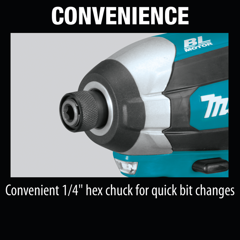Makita XDT13Z 18V LXT® Brushless Cordless Impact Driver, Tool Only, [Open Box], (New) - ToolSteal.com