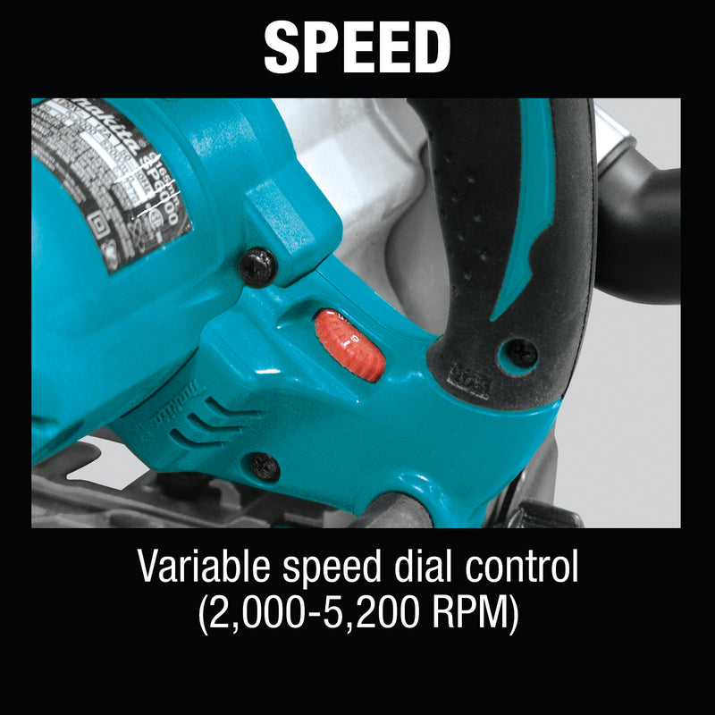 Makita SP6000J 6‑1/2" Plunge Circular Saw, with Stackable Tool Case, (Reconditioned) - ToolSteal.com