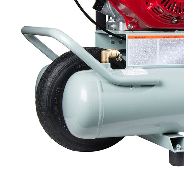 Metabo HPT EC2610EM-R 8 Gallon Gas Powered Wheelbarrow Air Compressor, Reconditioned, LOCAL PICK UP ONLY