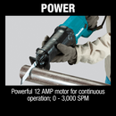 Makita JR3051T-R Recipro Saw ‑ 12 AMP Reconditioned
