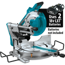 Makita XSL04ZU-R 36V 18V X2 LXT Brushless 10 in. Dual‑Bevel Sliding Compound Miter Saw, AWS and Laser, Tool Only, Reconditioned
