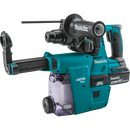 Makita XRH011TWX 18V LXT Lithium‑Ion Brushless Cordless 1 inch Rotary Hammer Kit, accepts SDS‑PLUS bits, w/ HEPA Dust Extractor Attachment 5.0Ah, New