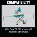 Makita XSL06Z-R 36V 18V X2 LXT Brushless 10 in. Dual‑Bevel Sliding Compound Miter Saw with Laser, Tool Only, Reconditioned