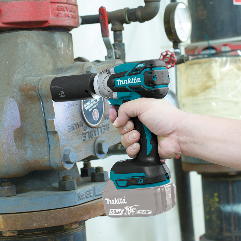 Makita XWT11Z 18V LXT® Li‑Ion Brushless Cordless 3‑Speed 1/2" Sq. Drive Impact Wrench, (Tool Only) (New) - ToolSteal.com