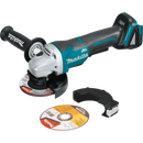 Makita XAG11Z 18V LXT Lithium‑Ion Brushless Cordless 4‑1/2 in. / 5 in. Paddle Switch Cut‑Off/Angle Grinder, with Electric Brake, Tool Only, New