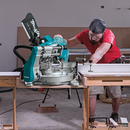 Makita XSL06PT 18V X2 36V LXT Lithium‑Ion Brushless Cordless 10" Dual‑Bevel Sliding Compound Miter Saw with Laser Kit, 5.0Ah, New