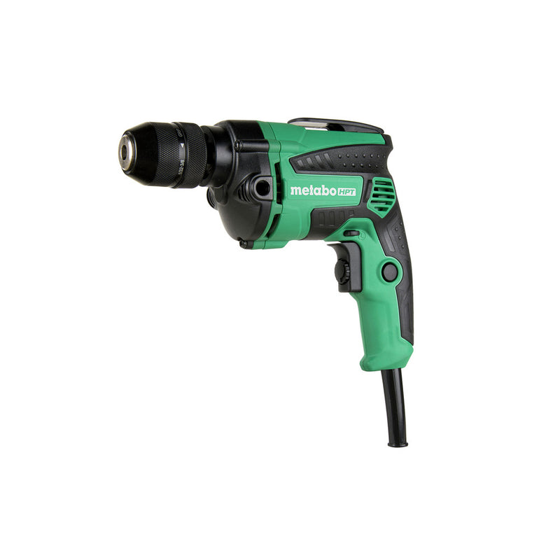 Metabo HPT A-D10VH2M-R 3/8 in. 7 Amp EVS Reversible Corded Drill, A-Grade, Reconditioned