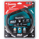 Makita B-66961 10" 60T Carbide‑Tipped Max Efficiency Miter Saw Blade (New) - ToolSteal.com