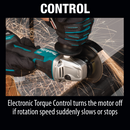 Makita XAG11Z 18V LXT Lithium‑Ion Brushless Cordless 4‑1/2 in. / 5 in. Paddle Switch Cut‑Off/Angle Grinder, with Electric Brake, Tool Only, New