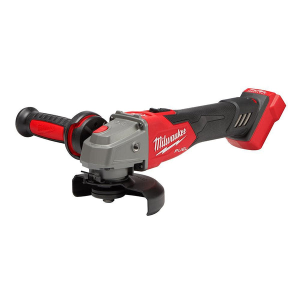 Milwaukee 2889-20 M18 FUEL 4-1/2 in. / 5 in. Variable Speed Braking Grinder, Slide Switch Lock-On, New