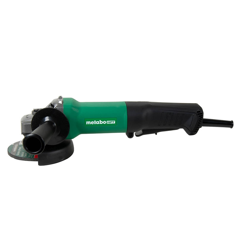 Metabo HPT G12SE3Q9M 10.5 Amp 4-1/2 in. Angle Grinder No Lock-On Switch, New