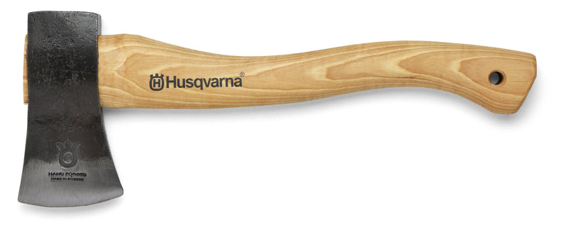 Husqvarna 5962709-01 13 in. Wooden Hatchet, Hickory Handle, Swedish Steel New