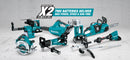 Makita DC18RD-R 18V LXT Rapid Charger and BL1850B-2, 5.0Ah PLUS Contractor Bag Reconditioned