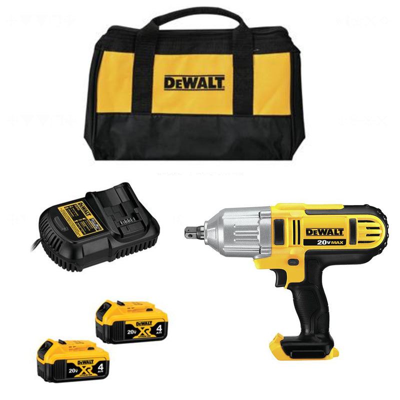 DeWALT DCF889M2R 20V MAX* 1/2" High Torque Impact Wrench Kit (4.0Ah), (Reconditioned) - ToolSteal.com