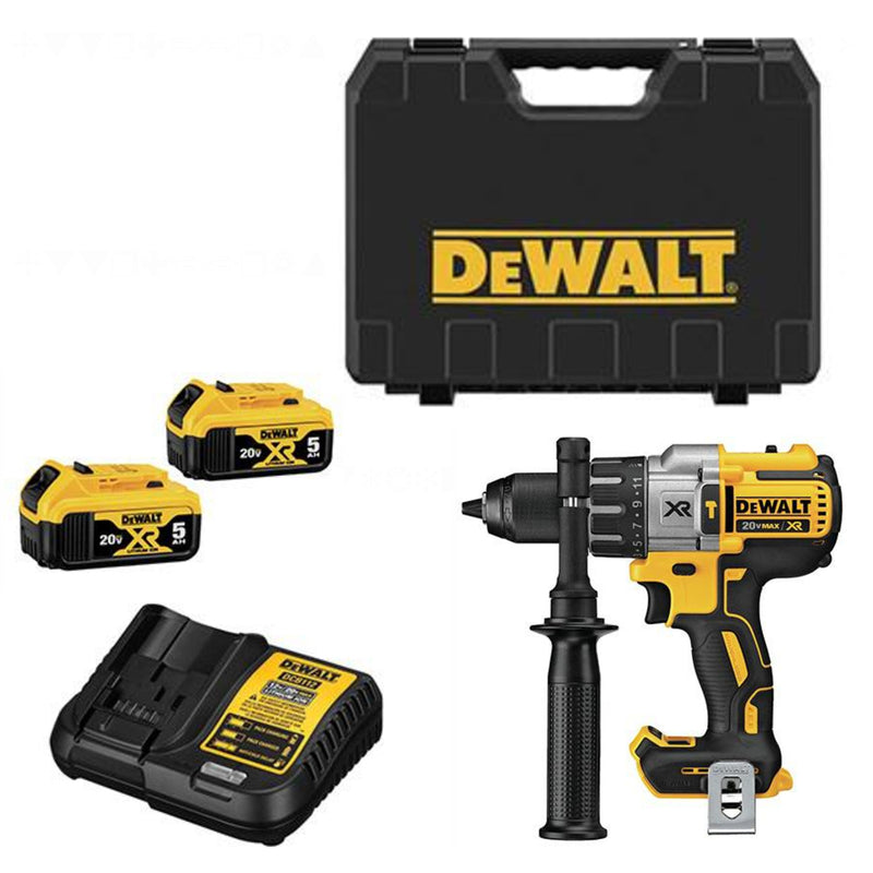DeWalt DCD996P2R 20V MAX* Cordless Brushless XR® 3-Speed Hammerdrill/Driver Kit (5.0AH), (Reconditioned) - ToolSteal.com