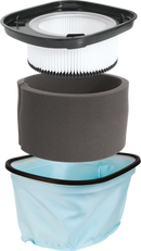 Makita XCV16ZX-R 18V X2 LXT 36V Lithium-Ion Brushless 4 Gal. HEPA Filter AWS Dry Dust Extractor Tool Only, Reconditioned