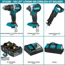 Makita XT328M  18V LXT® Lithium‑Ion Brushless Cordless 3‑Pc. Combo Kit (4.0Ah), (Reconditioned) - ToolSteal.com