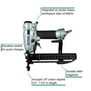 Metabo HPT N3804A5M 18-Gauge Narrow Crown Pro Finish Stapler, New