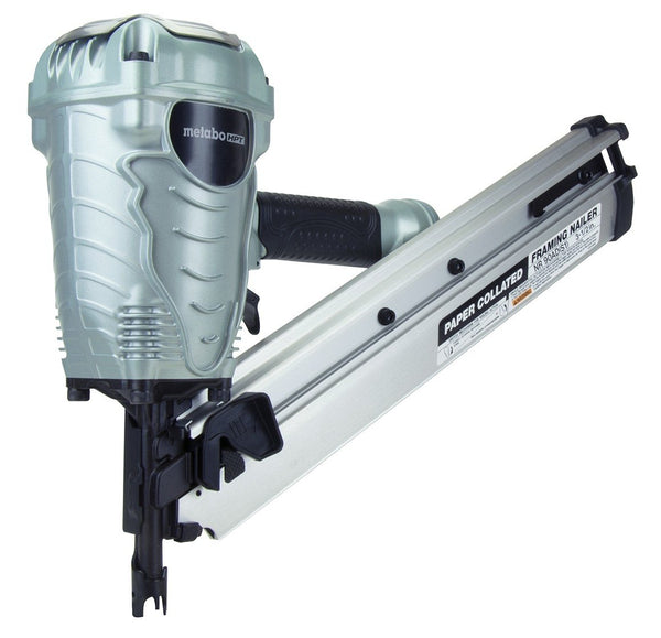 Metabo HPT C-NR90ADS1M-R 30-Degree Paper Collated 3-1/2 in. Strip Framing Nailer, C-Grade, Reconditioned