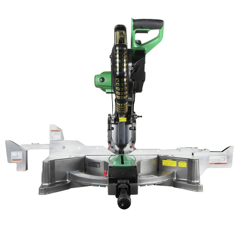 Metabo HPT C12FDHSM-R 15 Amp Dual Bevel 12 in. Corded Miter Saw with Laser Guide, A-Grade, Reconditioned