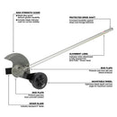 Milwaukee 49-16-2718 M18 FUEL QUIK-LOK Edger Attachment, New