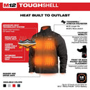 Milwaukee 204B-21L M12 Heated Toughshell Jacket Kit Black - Large, New