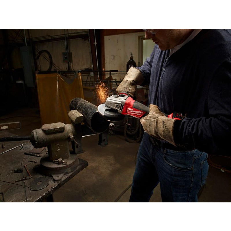 Milwaukee 48-59-1890PG M18 Fuel 4-1/2" Small Angle Grinder (Paddle Switch, No-Lock), (New) - ToolSteal.com
