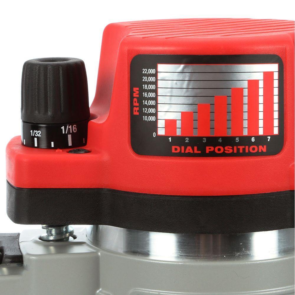 Milwaukee 5625-20 3-1/2 Max HP Fixed-Base Production Router, New
