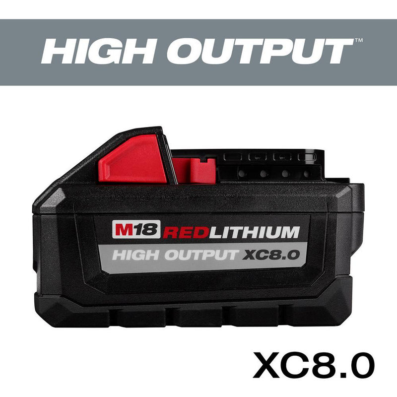Milwaukee 48-11-1880 M18™ REDLITHIUM HIGH OUTPUT™ XC8.0 Battery, (New) - ToolSteal.com