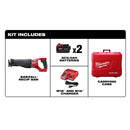 Milwaukee 2720-22 M18 FUEL™ SAWZALL® Brushless Reciprocating Saw Kit, 5.0Ah, (New) - ToolSteal.com