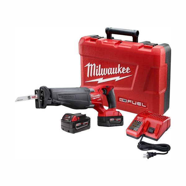 Milwaukee 2720-22 M18 FUEL™ SAWZALL® Brushless Reciprocating Saw Kit, 5.0Ah, (New) - ToolSteal.com