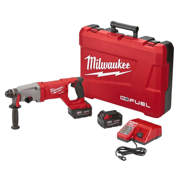 Milwaukee 2713-22 M18 FUEL™ 1" SDS Plus D-Handle Rotary Hammer Kit, (New) - ToolSteal.com