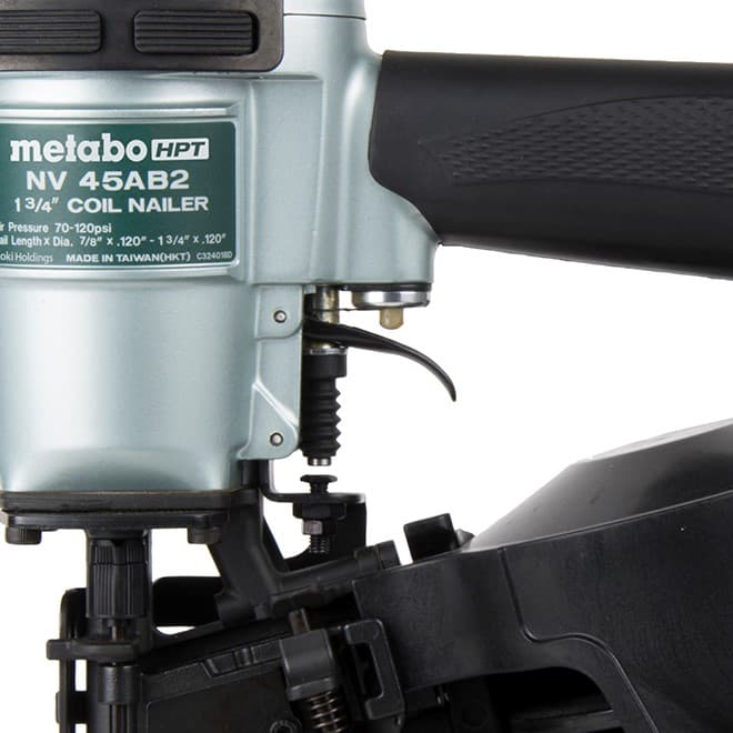 Metabo HPT C-NV45AB2-R 1-3/4 in. Coil Roofing Nailer, C-Grade, Reconditioned