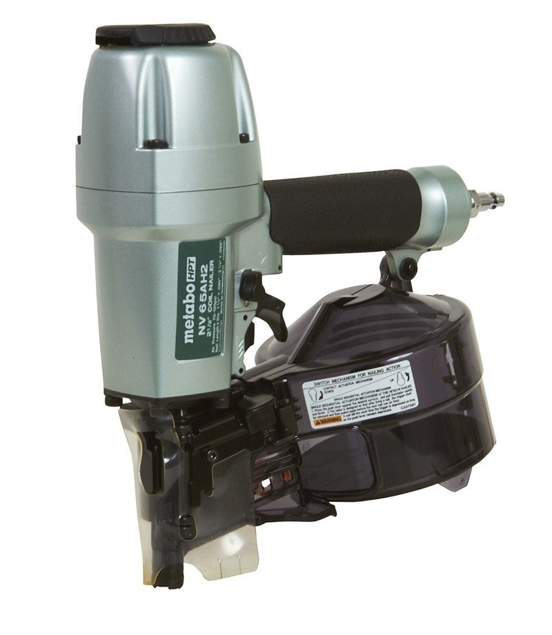 Metabo HPT A-NV65AH2M-R 15 Degree 2-1/2 in. Coil Siding Nailer, A-Grade, Reconditioned