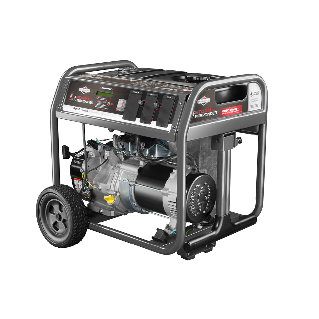 Briggs & Stratton R030728 6250/8500 Watt Portable Storm Generator, Rec