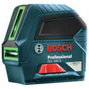 Bosch GLL100G-RT Green Beam Self-Leveling Cross Line Laser, Reconditioned